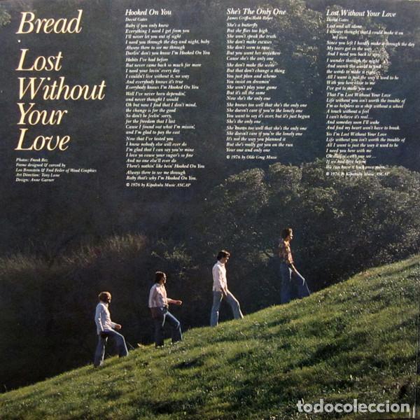 Discos de vinilo: Bread, Lost Without Your Love - LP - Foto 6