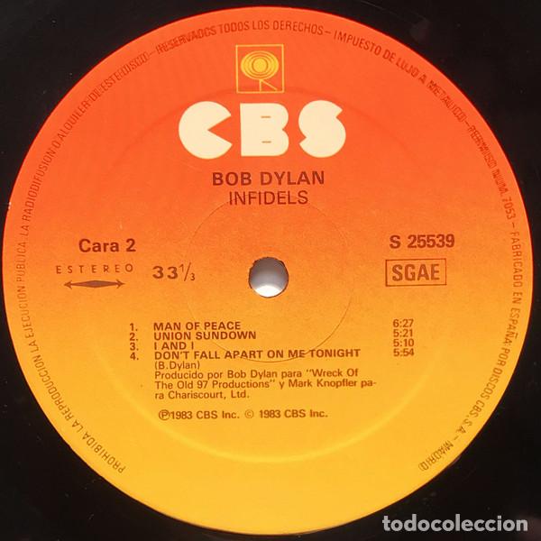 Discos de vinilo: Bob Dylan, Infidels - LP - Foto 4
