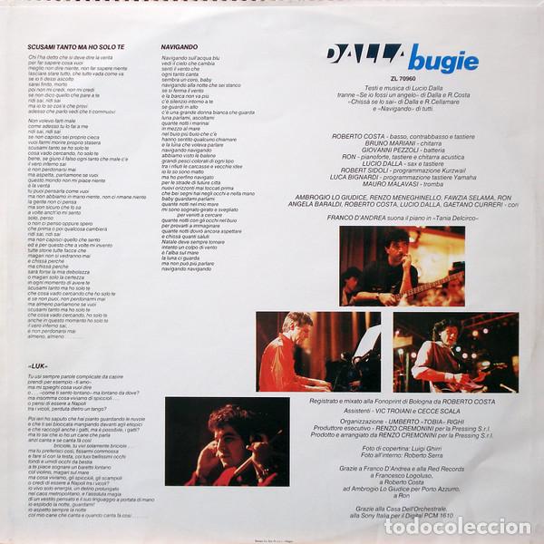 Discos de vinilo: Lucio Dalla, Bugie - LP - Foto 6
