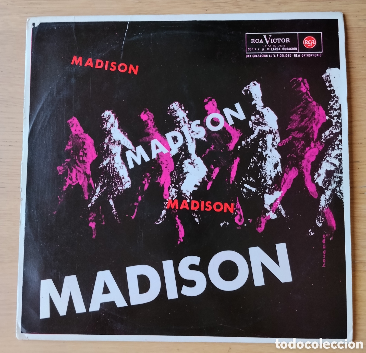 Discos de vinilo: HARRY MADISON Y SU CUARTETO: &rdquo;MADISON&rdquo; - LP VINILO 1962 - TWIST - MADISON