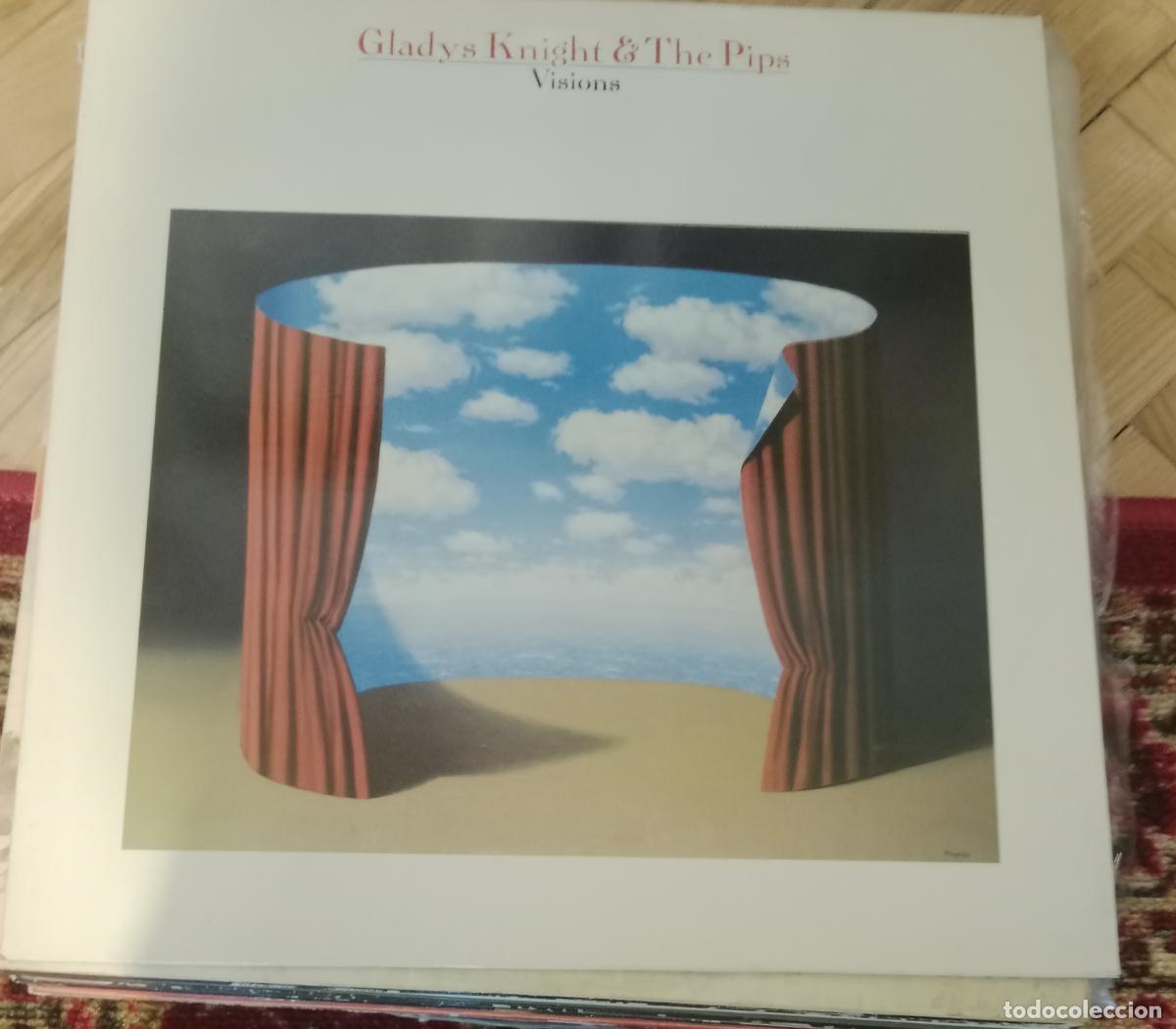 Discos de vinilo: Gladys Knight & The Pips &ndash; Visions Lp Espa&ntilde;a 1983
