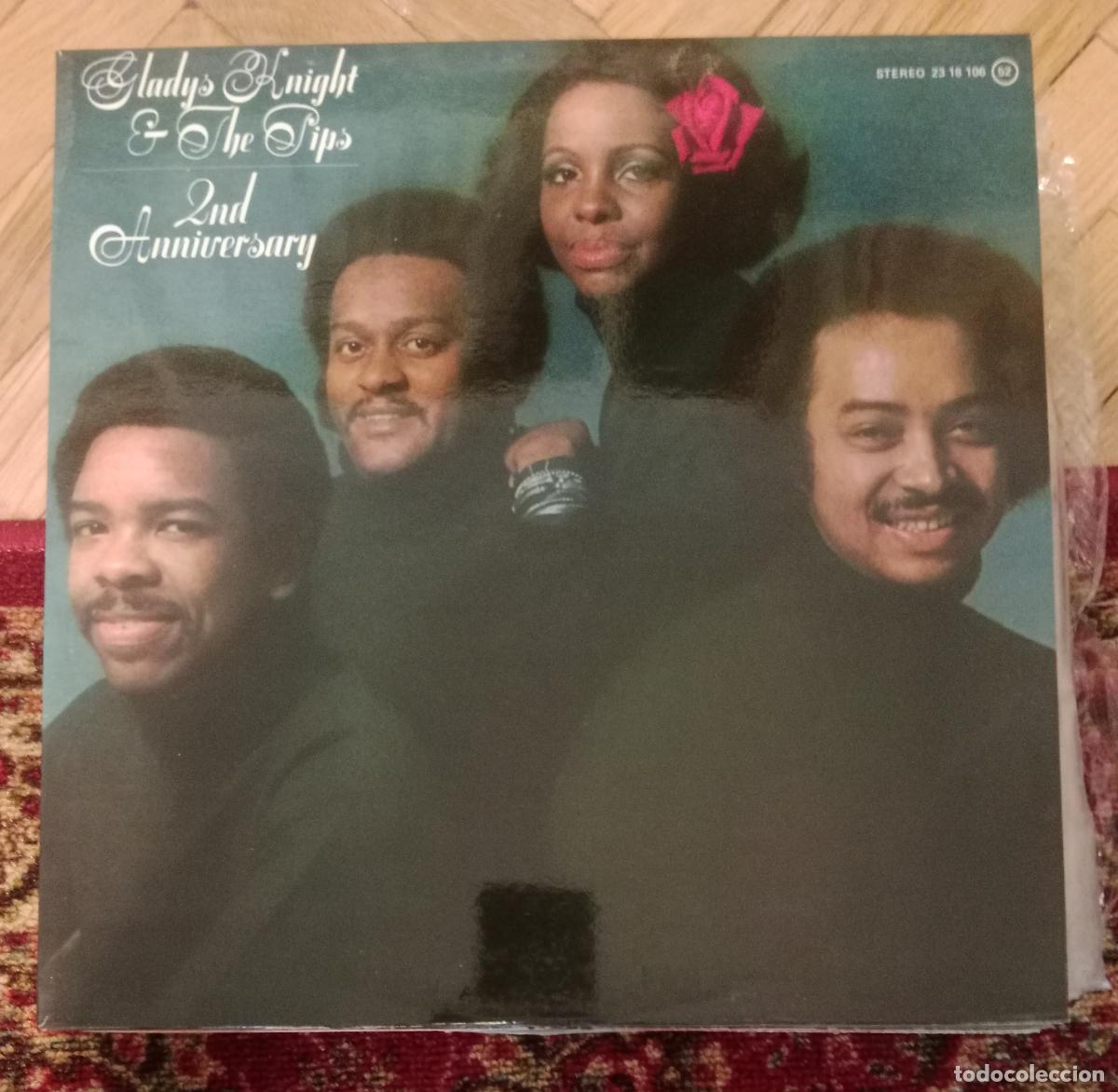 Discos de vinilo: Gladys Knight & The Pips &ndash; 2nd Anniversary Lp Espa&ntilde;a 1975