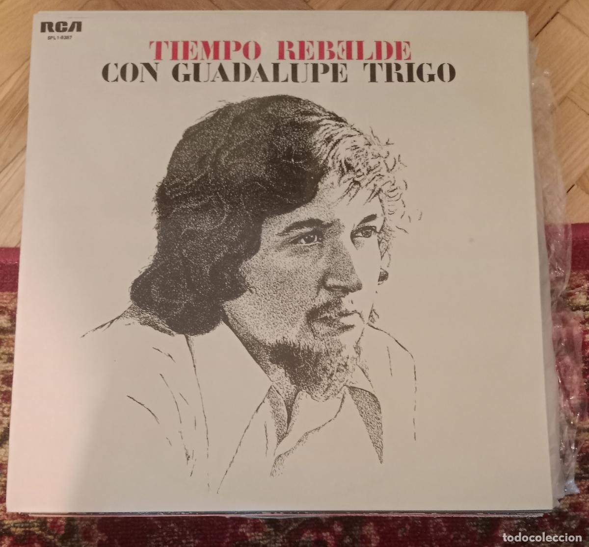 Discos de vinilo: Guadalupe Trigo &ndash; Tiempo Rebelde Con Guadalupe Trigo Lp Espa&ntilde;a 1976