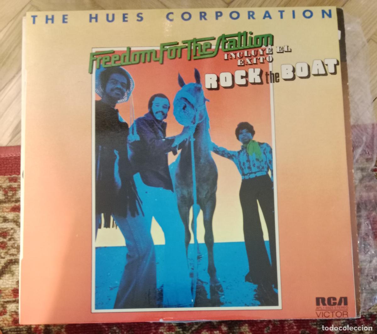 Discos de vinilo: The Hues Corporation &ndash; Freedom For The Stallion Lp Espa&ntilde;a 1973