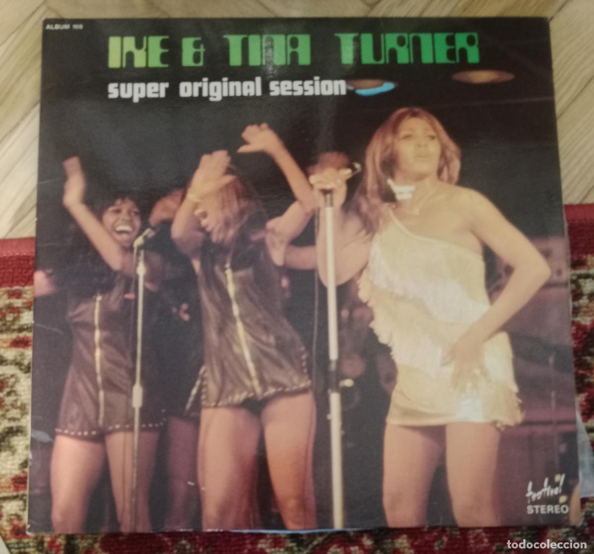 Discos de vinilo: Ike & Tina Turner &ndash; Super Original Session Doble Lp Francia 1975