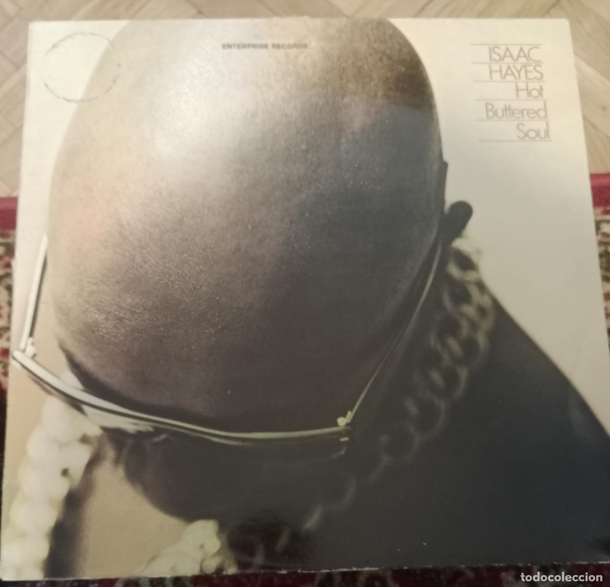 Discos de vinilo: Isaac Hayes &ndash; Hot Buttered Soul Lp Holanda 1978