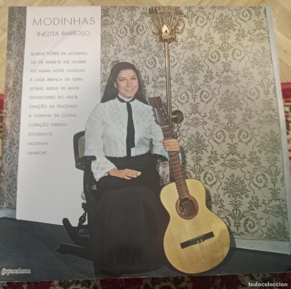 Discos de vinilo: Inezita Barroso &ndash; Modinhas Lp Brasil 1972