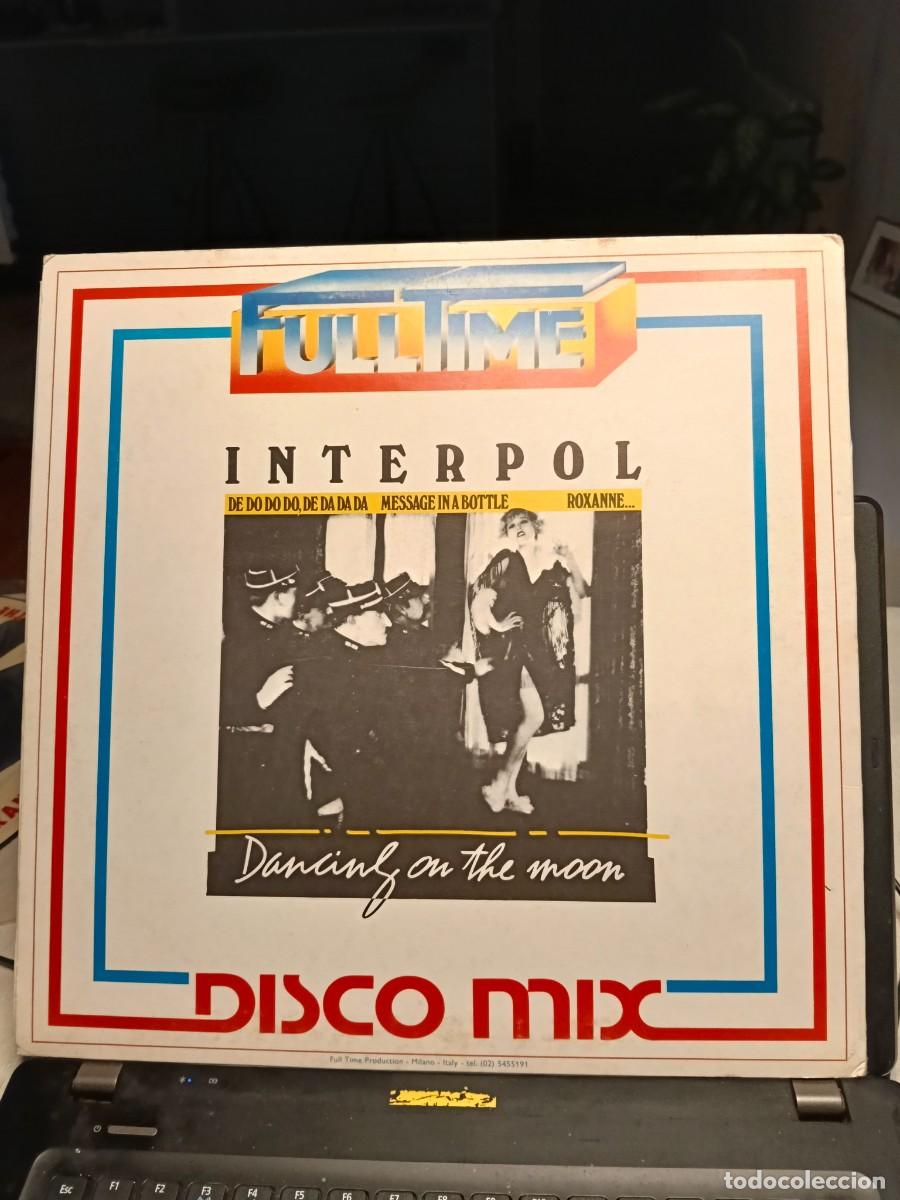 Discos de vinilo: RAR MAXI 12. INTERPOL. DANCING ON THE MOON - Foto 2