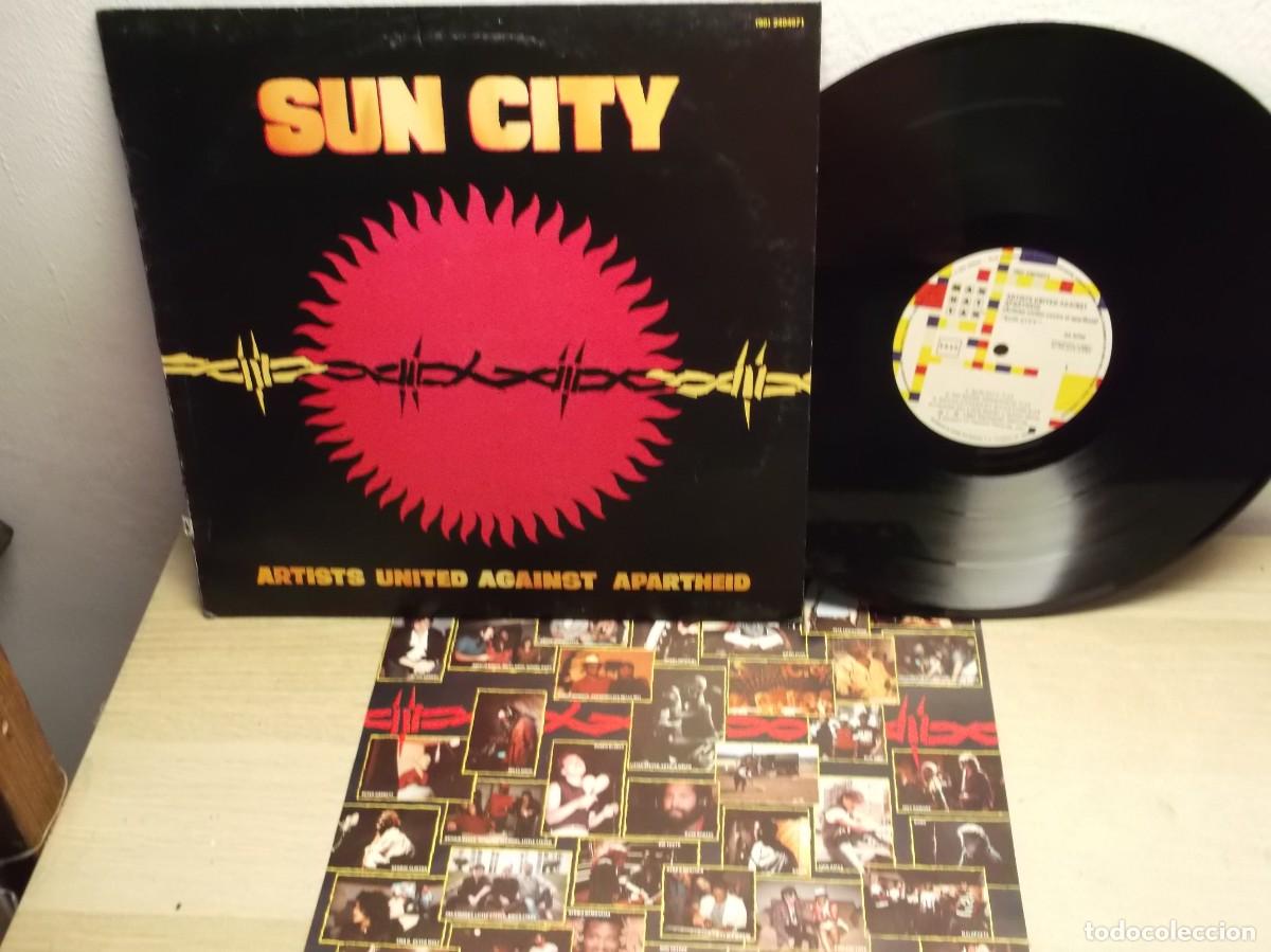Discos de vinilo: Sun City: Artists United Against Apartheid LP 1985