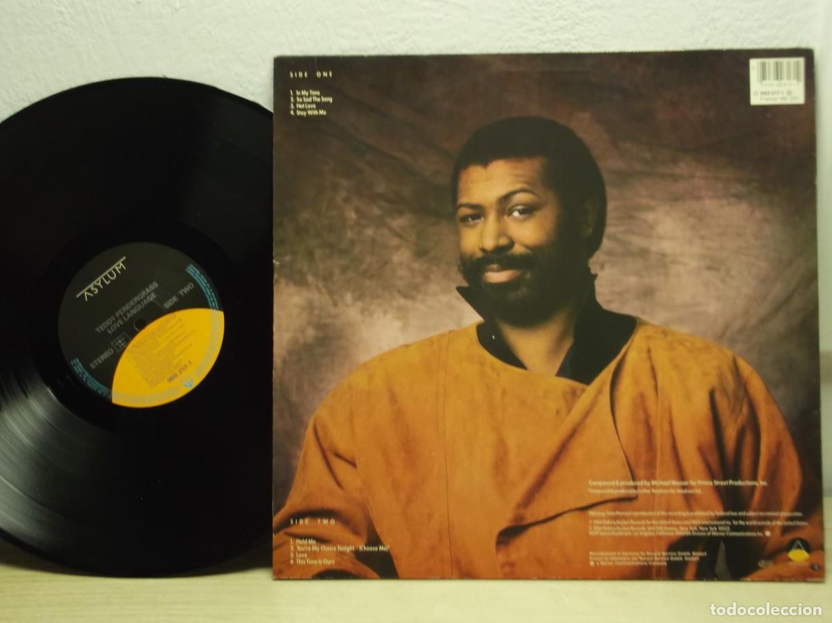 Discos de vinilo: Teddy Pendergrass &ndash; Love Language LP 1984 GERMANY - Foto 2