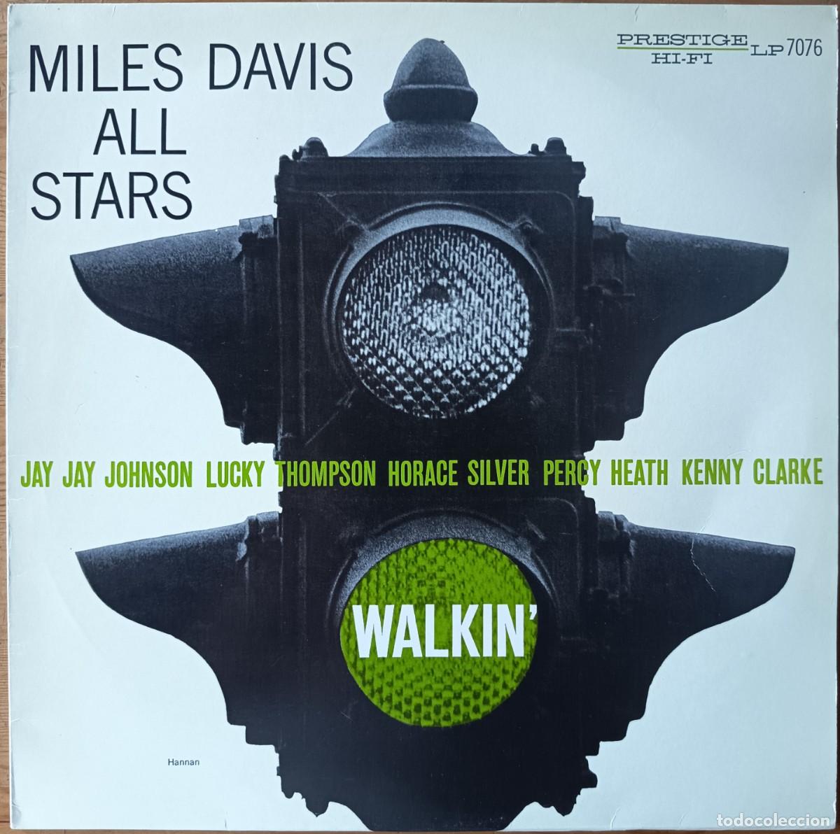Discos de vinilo: MILES DAVIS : WALKIN' [PRESTIGE - DEU 1986] LP