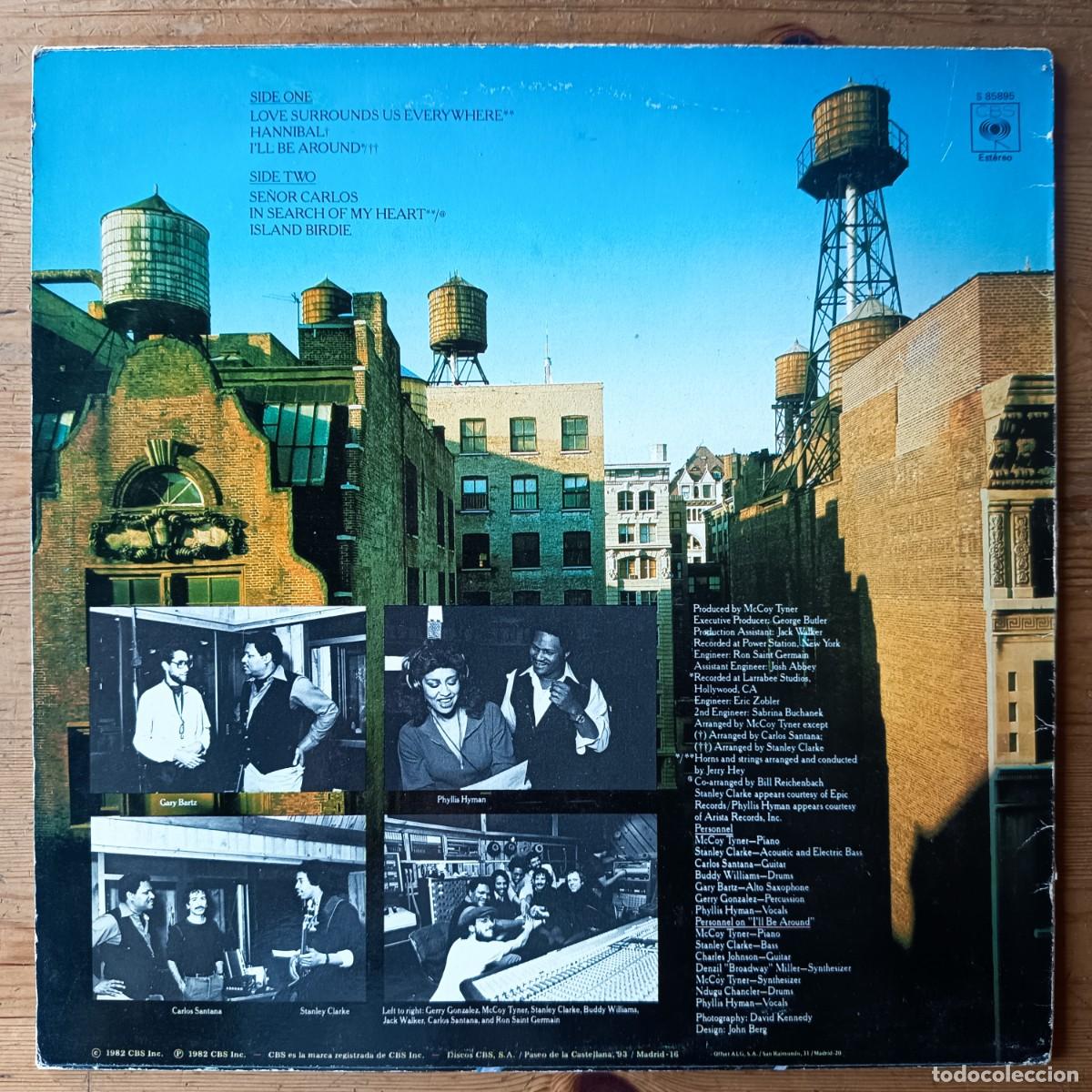 Discos de vinilo: McCOY TYNER : LOOKING OUT [CBS - ESP 1982] LP - Foto 2