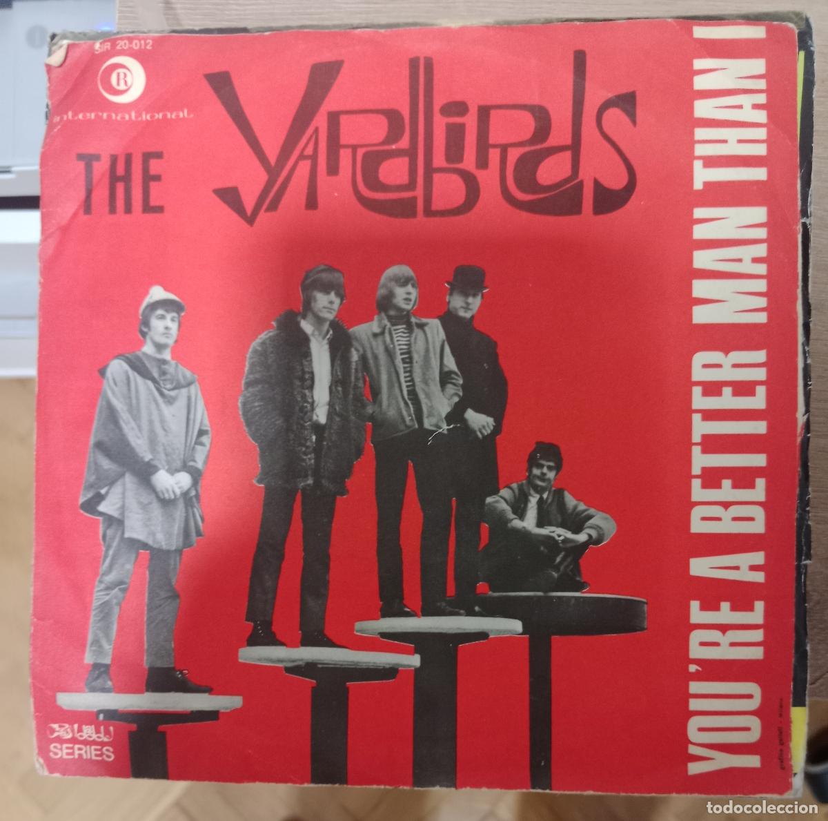 Discos de vinilo: The Yardbirds &ndash; Shapes Of Things Single Italia 1966