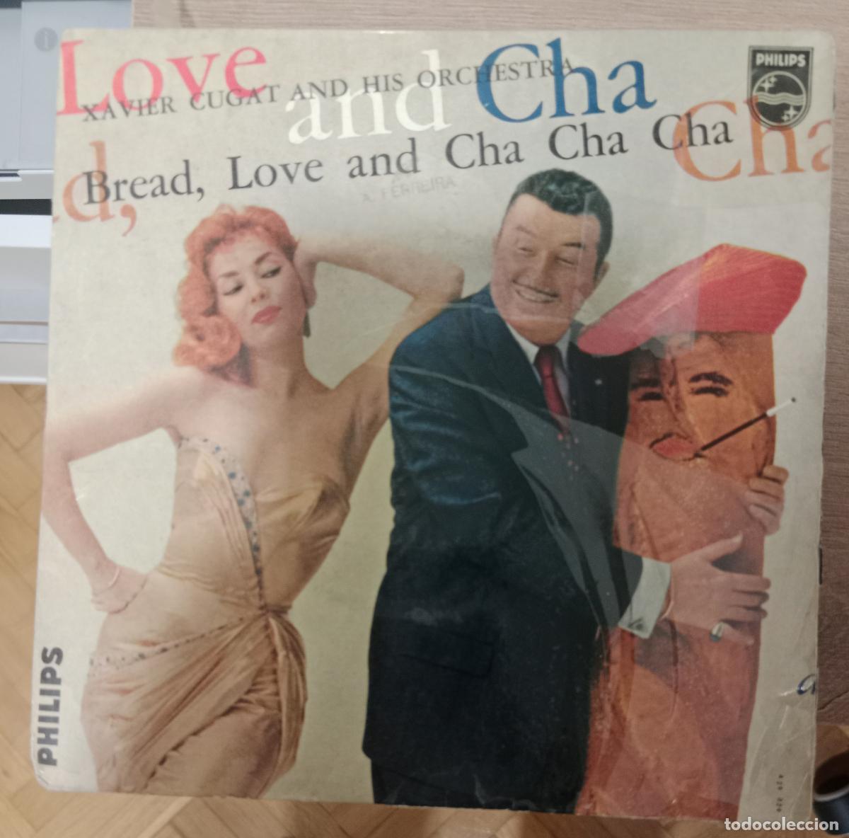 Discos de vinilo: Xavier Cugat - Love and cha cha cha Single