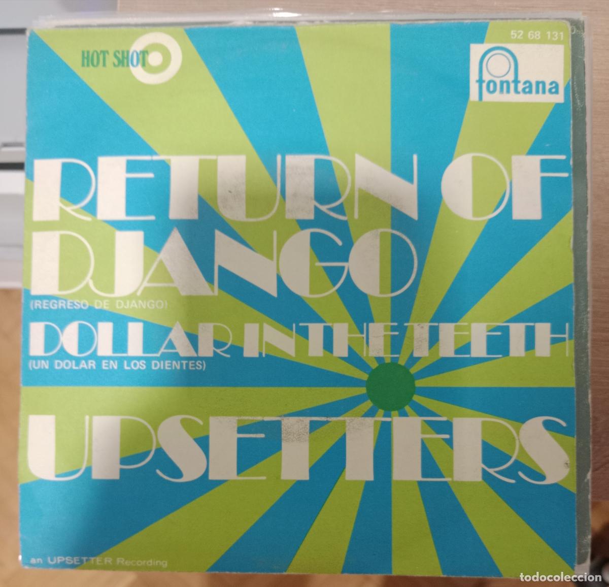 Discos de vinilo: Upsetters &ndash; Return Of Django single Espa&ntilde;a 70s