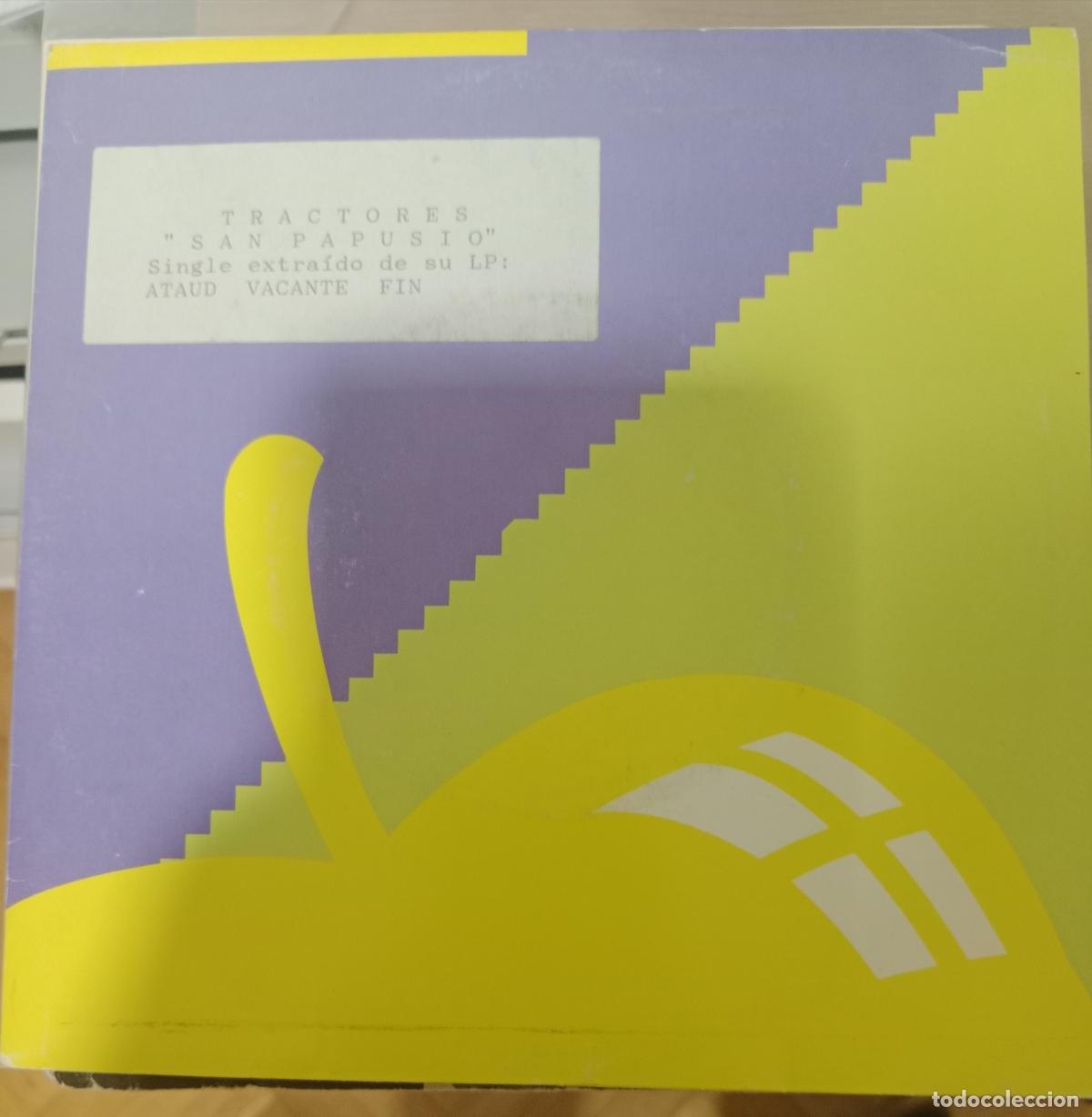 Discos de vinilo: Tractores - San Papusio single - Foto 1