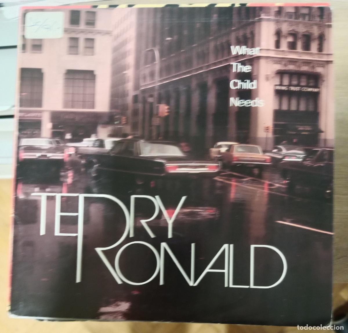 Discos de vinilo: Terry Ronald &ndash; What The Child Needs single Espa&ntilde;a 1991