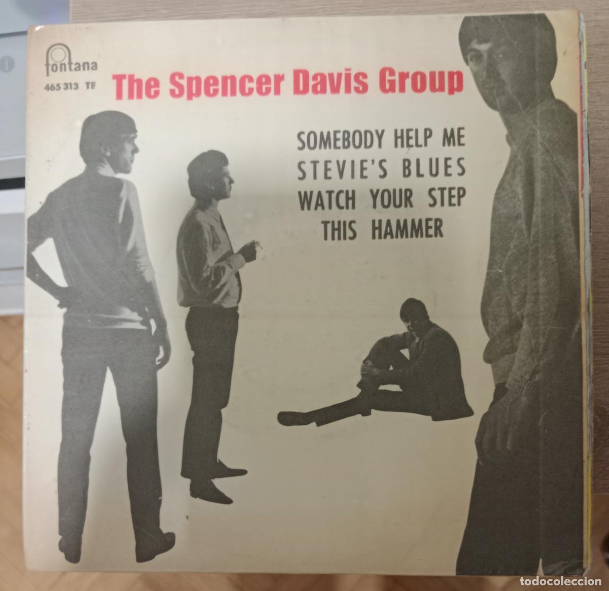 Discos de vinilo: The Spencer Davis Group &ndash; Somebody Help Me single Espa&ntilde;a 1966
