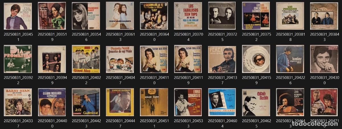 Discos de vinilo: Lote de singles en vinilo de varios artistas