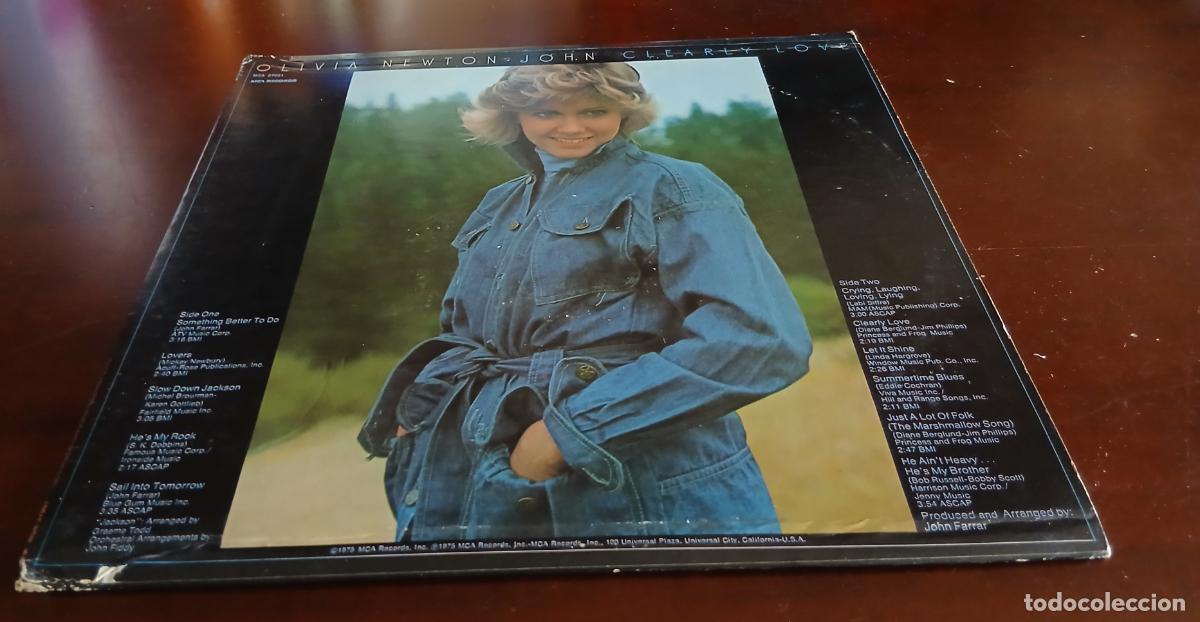 Discos de vinilo: OLIVIA NEWTON - JOHN - CLEARLY LOVE - LP - 1980 - USA
