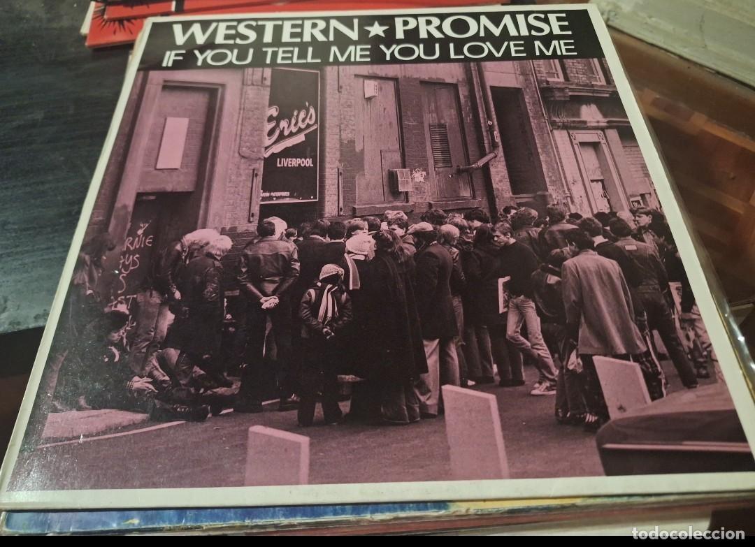 Discos de vinilo: WESTERN PROMISE - IF YOU TELL ME YOU LOVE ME 12&rdquo; MAXI UK MIDNIGHT MUSIC 1989 - NEW WAVE POST PUNK