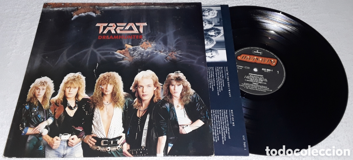 Discos de vinilo: LP - TREAT - DREAMHUNTER - MADE IN HOLLAND