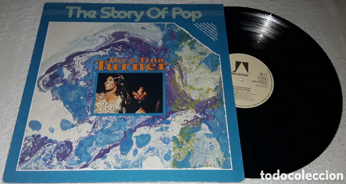Discos de vinilo: LP - IKE AND TINA TURNER - THE STORY OF POP - MADE IN GERMANY - TINA TURNER