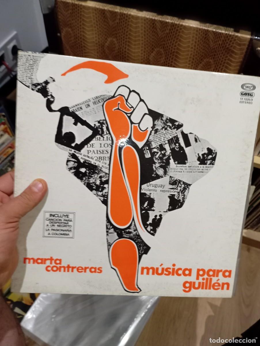 Discos de vinilo: LP MARTA CONTRERAS MUSICA PARA GUILLEN . VG++