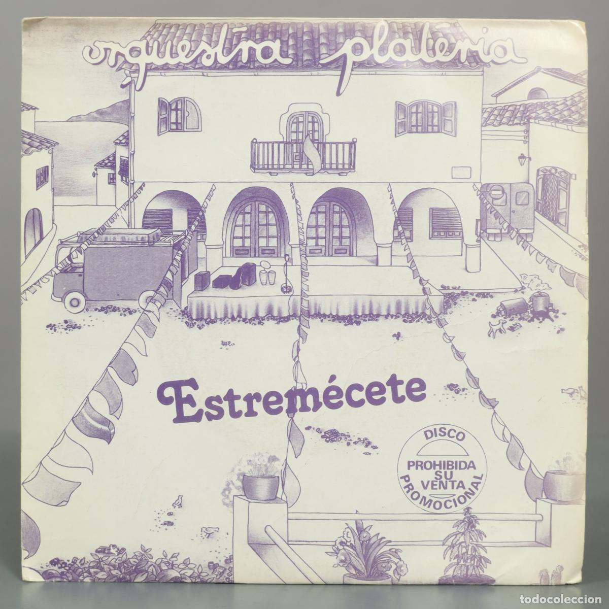 Discos de vinilo: SINGLE. Estrem&eacute;cete - Orquestra Plateria - Foto 1