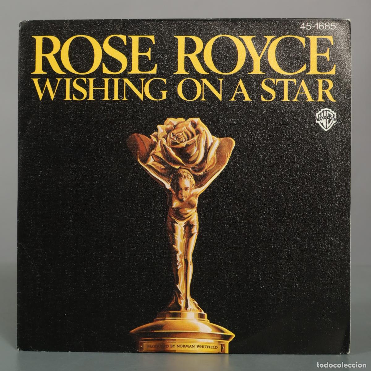 Discos de vinilo: SINGLE. Wishing on a Star - Rose Royce