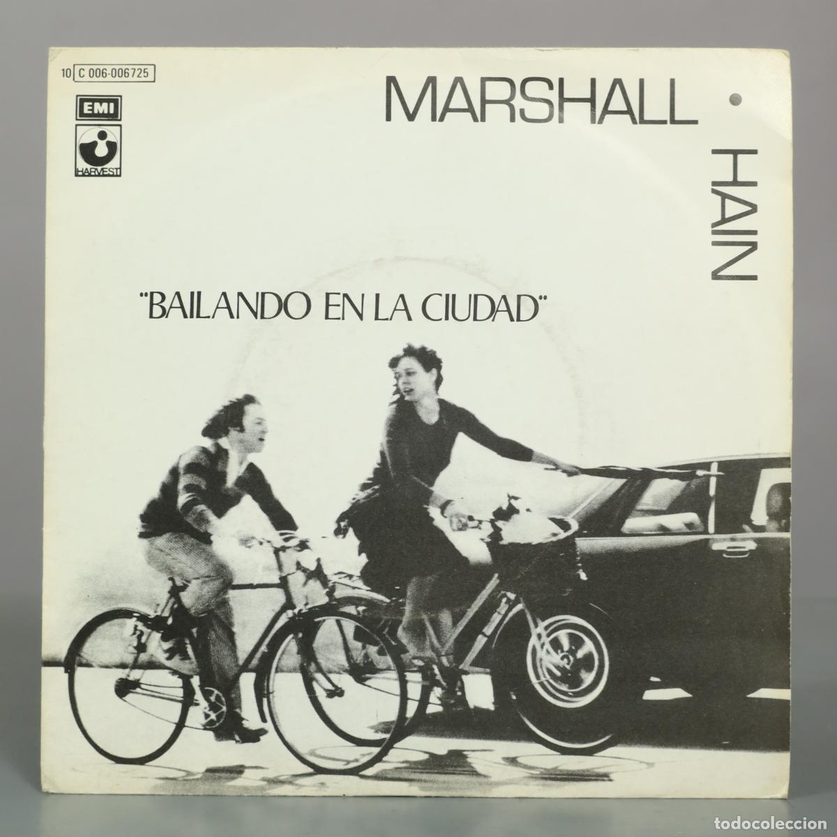Discos de vinilo: SINGLE. Dancing In The City / Real Satisfaction - Marshall Hain