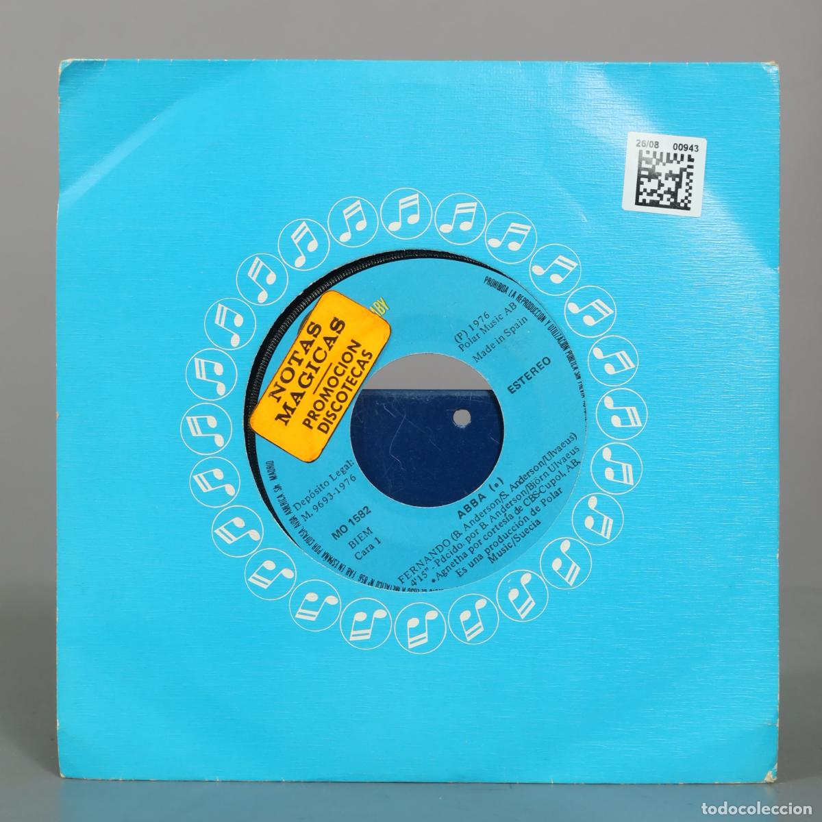 Discos de vinilo: SINGLE. Chiquitita - Lovelight - ABBA - Foto 2