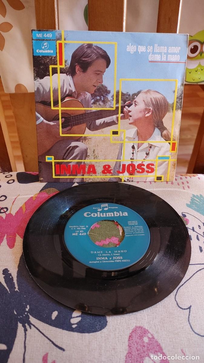 Discos de vinilo: INMA & JOSS-SINGLE ALGO QUE SE LLAMA AMOR