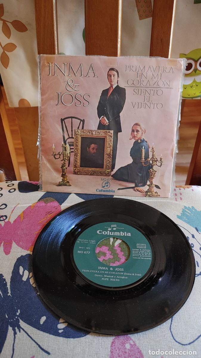 Discos de vinilo: INMA & JOSS-SINGLE PRIMAVERA EN MI CORAZON