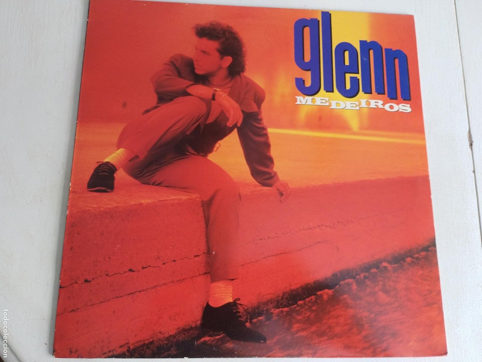 Discos de vinilo: Glenn Medeiros &ndash; Glenn Medeiros, 1990 ed espa&ntilde;ola,RnB/Swing, New Jack Swing, contiene el encarte