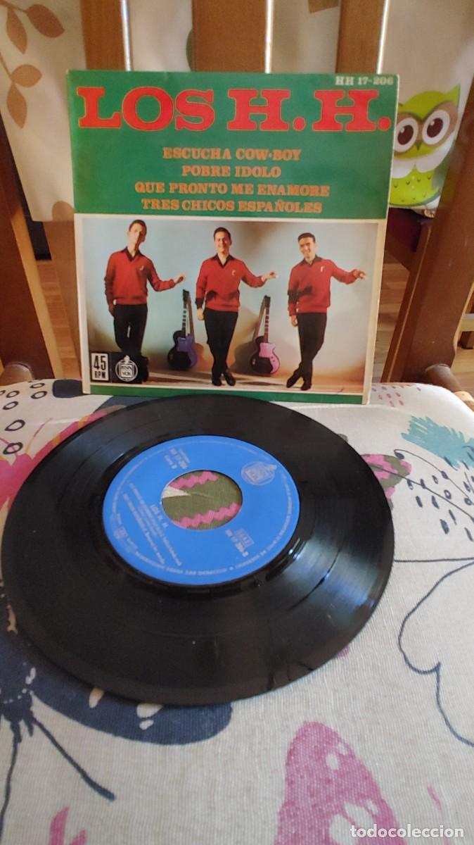 Discos de vinilo: LOS H H-EP ESCUCHA COW BOY +3 - Foto 1