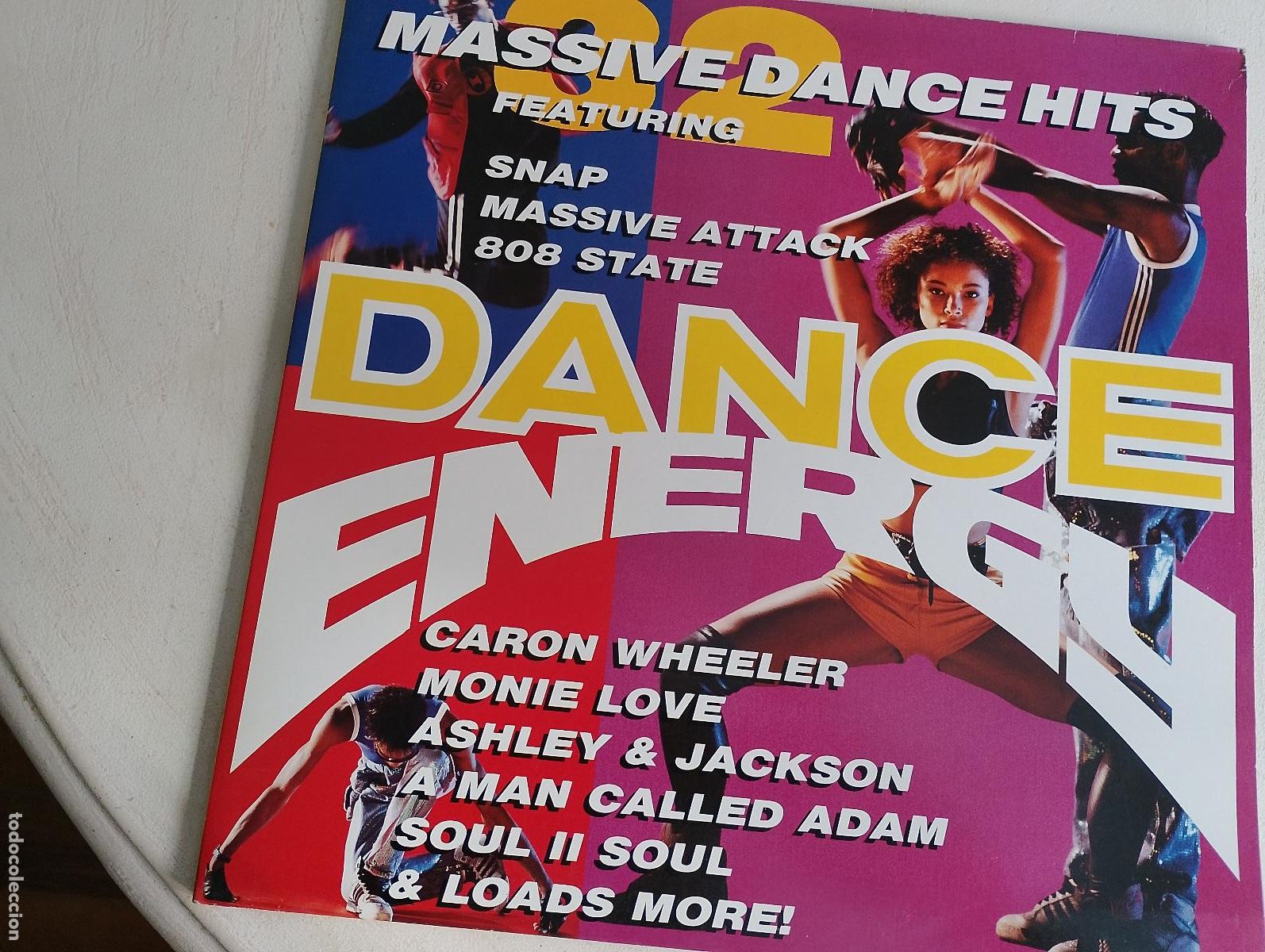 Discos de vinilo: Dance Energy, 2 LPS,1990, Electronic Techno, House, Breaks, Acid Jazz