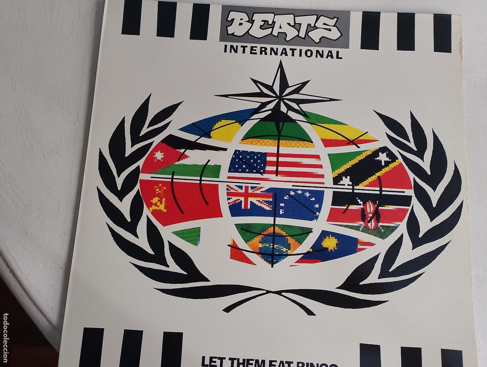 Discos de vinilo: Beats International &ndash; Let Them Eat Bingo,ed espa&ntilde;ola, 1990 Electronic, Jazz, Reggae