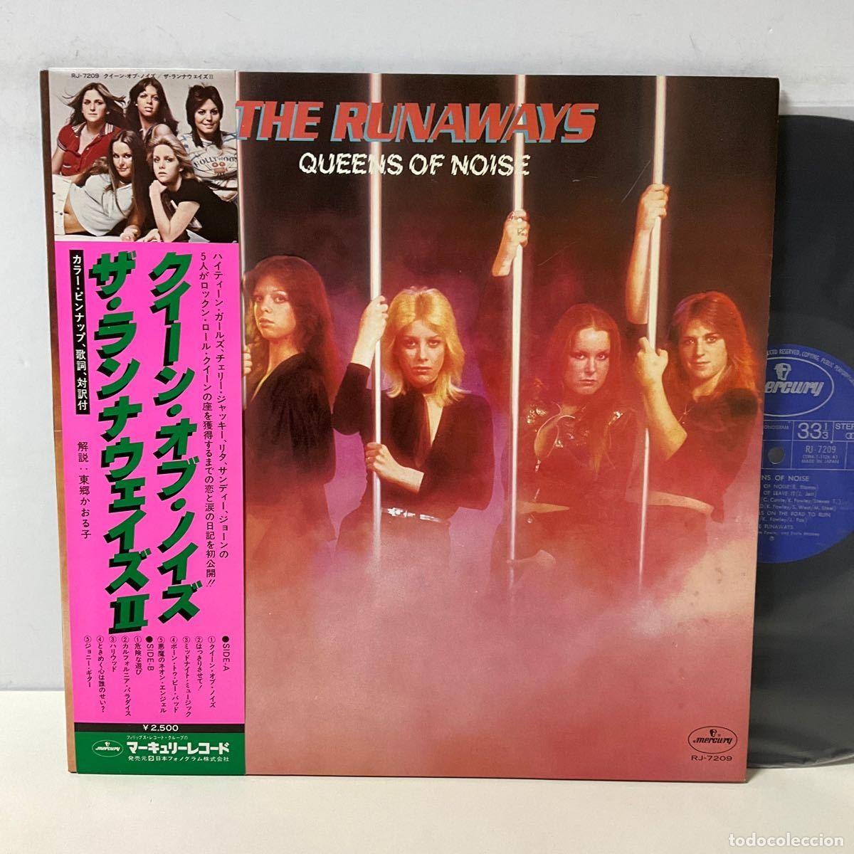 Discos de vinilo: The Runaways - Lp Queens Of Noise -1977 Edici&oacute;n Japonesa