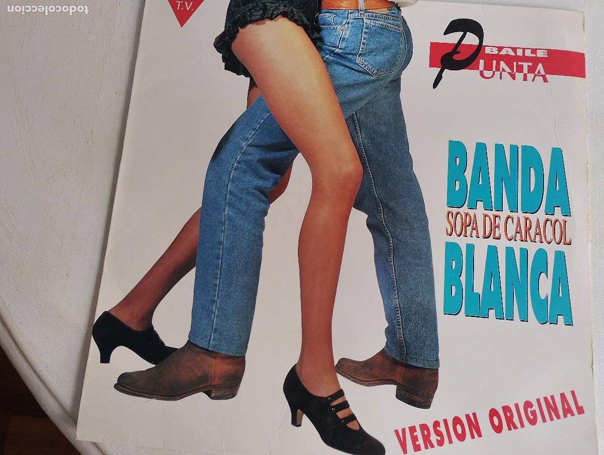 Discos de vinilo: Banda Blanca &ndash; Sopa De Caracol, ed espa&ntilde;ola 1991,Latin Merengue, Cumbia