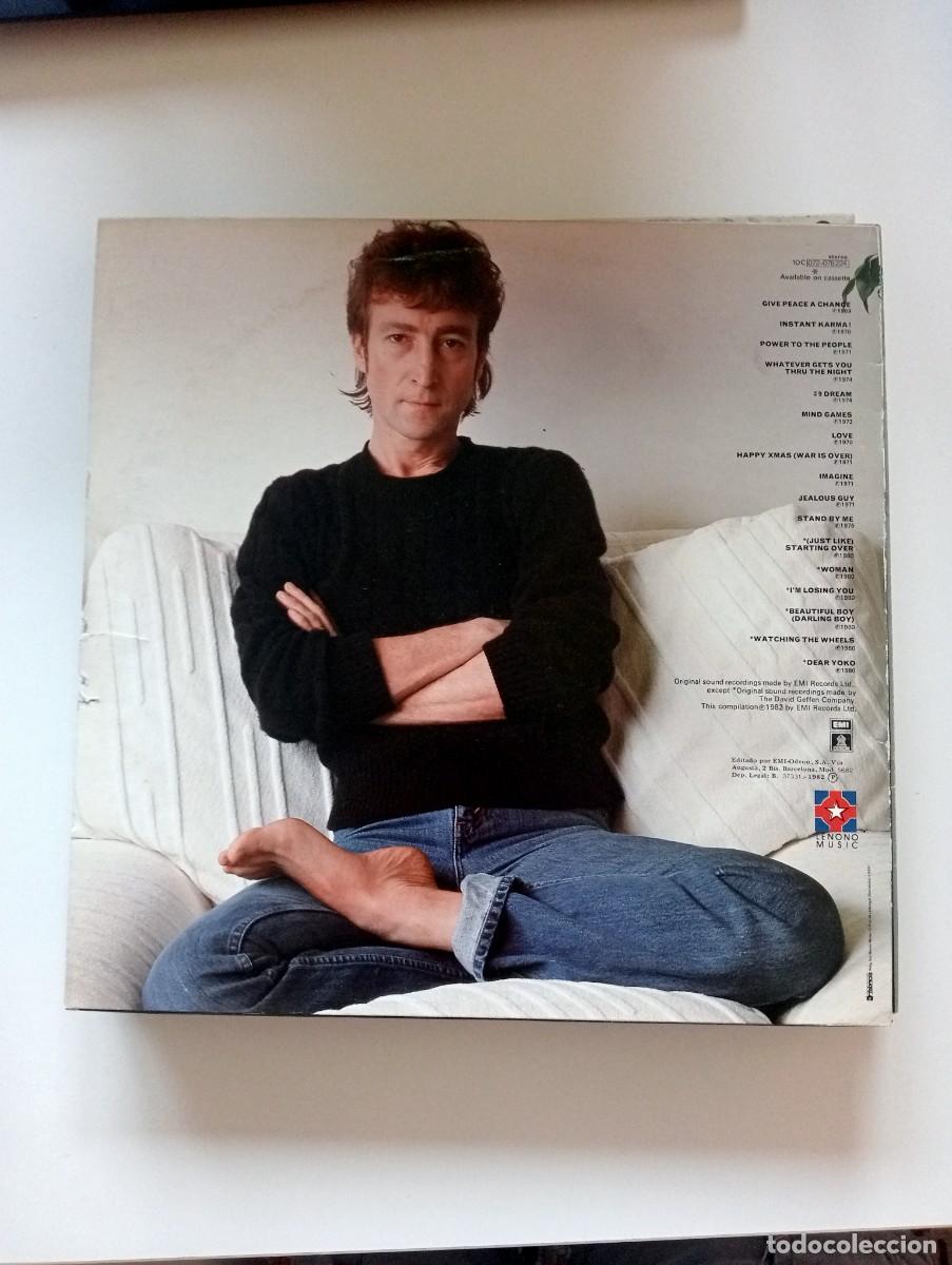 Discos de vinilo: John Lennon - The John Lennon Collection (LP, Comp) 1982 insert - Foto 2