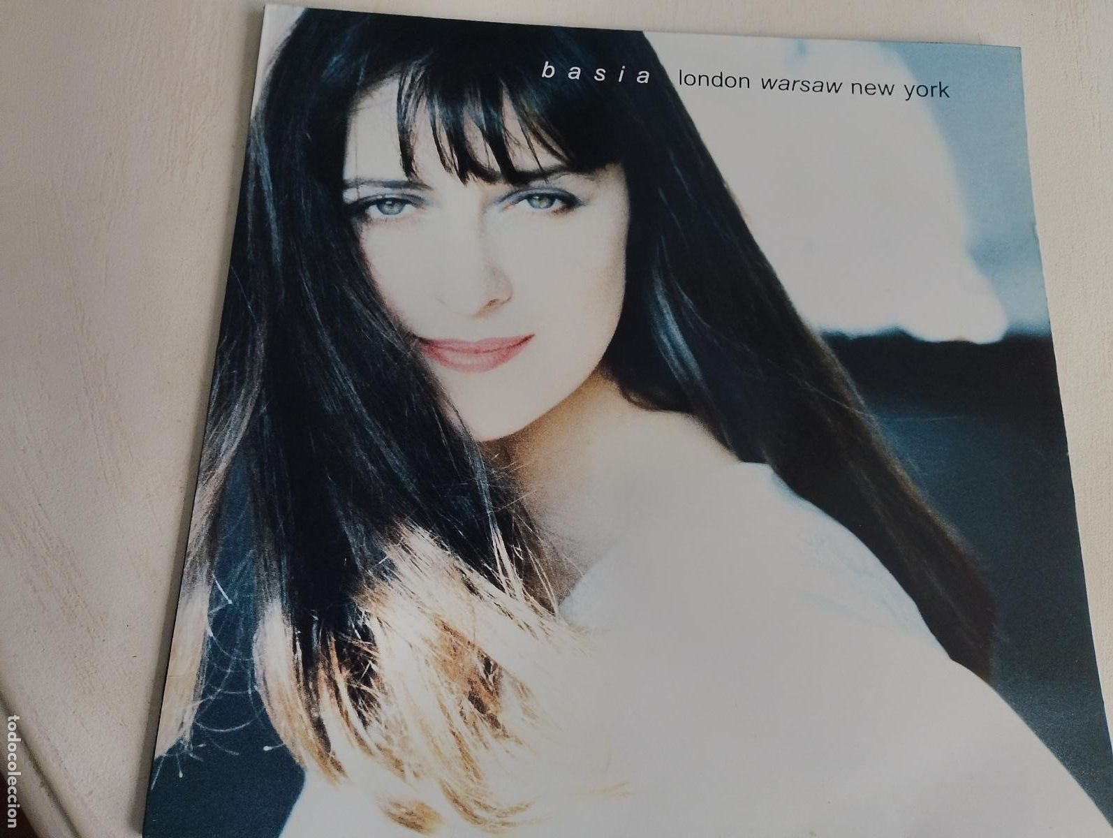 Discos de vinilo: Basia &ndash; London Warsaw New York,ed espa&ntilde;ola,1990 Electronic, Jazz Estilo: Synth-pop, Con el encarte