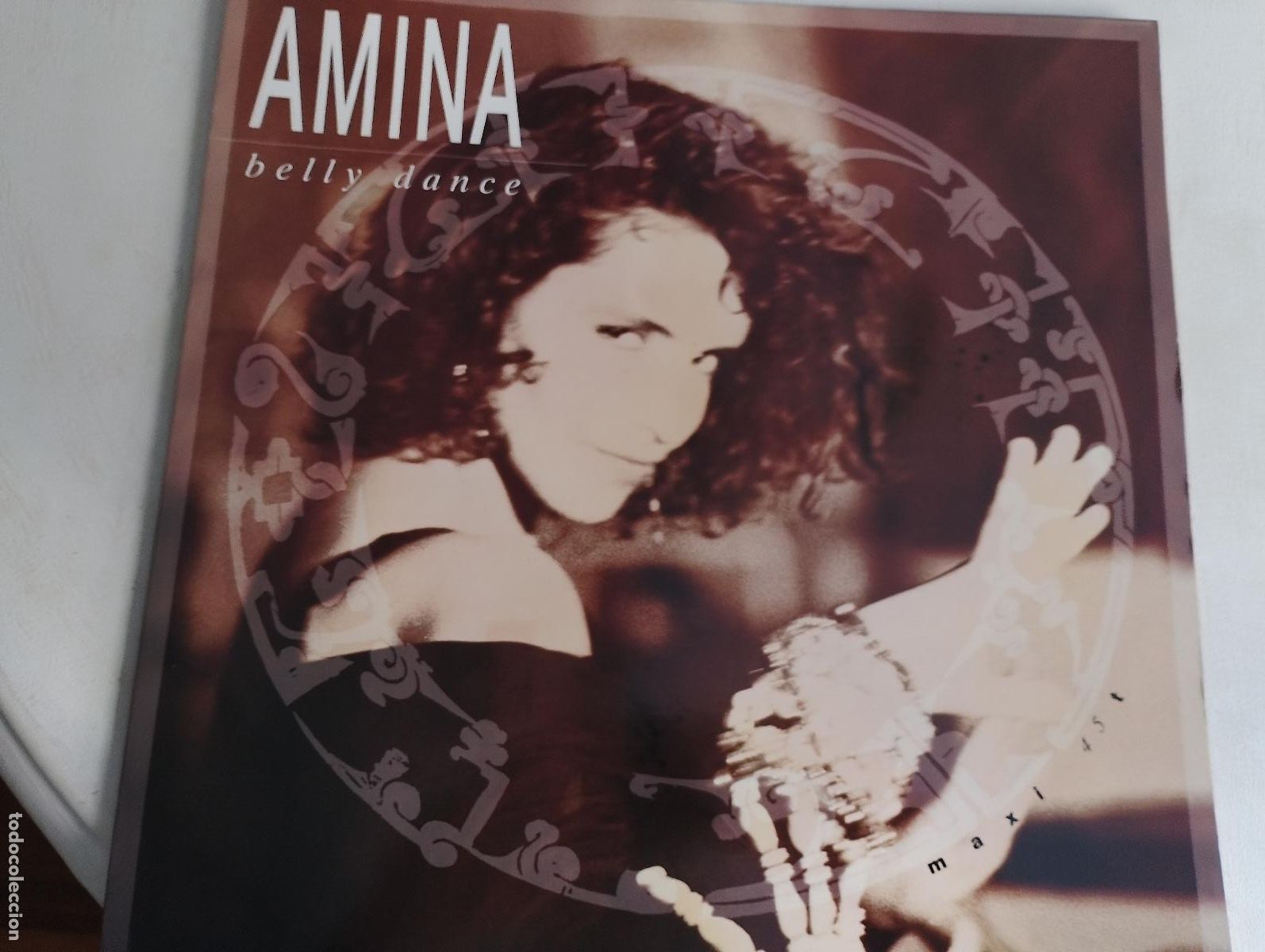 Discos de vinilo: Amina &ndash; Belly Dance, 1989 Electronic Breakbeat