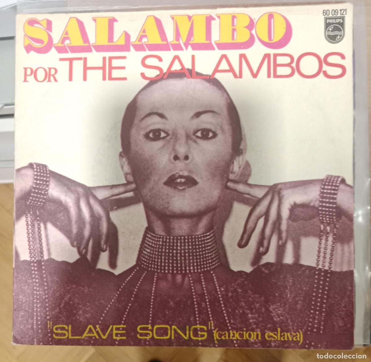 Discos de vinilo: The Salambos &ndash; Salambo / Slave Song Single Espa&ntilde;a 1971