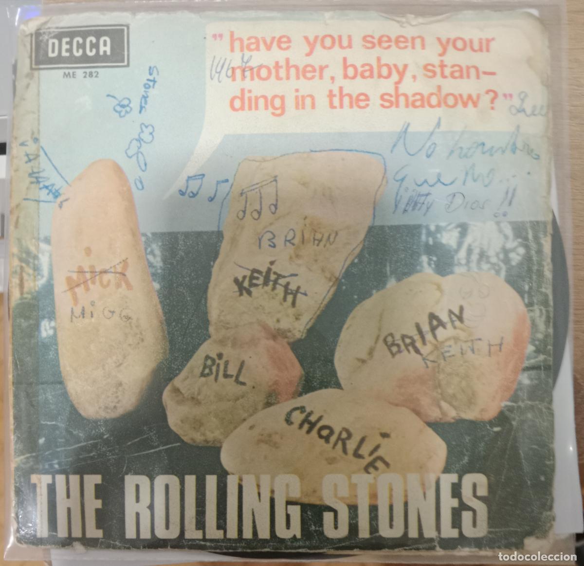 Discos de vinilo: The Rolling Stones &ndash; Have You Seen Your Mother, Baby, Standing In The Shadow? SINGLE 1966 Espa&ntilde;a