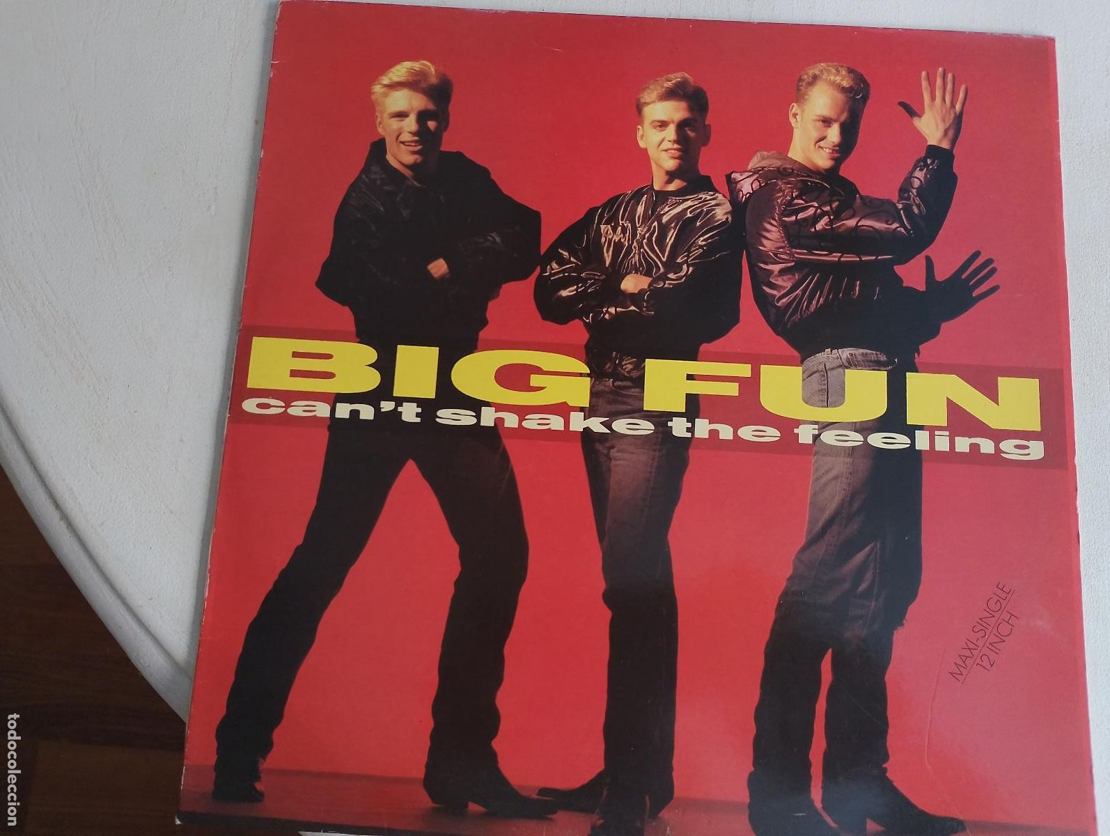 Discos de vinilo: Big Fun &ndash; Can't Shake The Feeling,1989 Electronic, Pop Estilo: Hip-House, Euro
