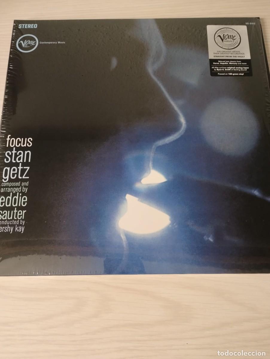 Discos de vinilo: STAN GETZ (y EDDIE SAUTER) Focus (Verve Records 00602478261718 y V6-8412, Alemania 2025)