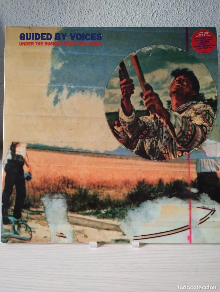 Discos de vinilo: GUIDED BY VOICES Under The Bushes Under The Stars (Matador OLE 161-1 y OLE 161-1EP, USA 1996)
