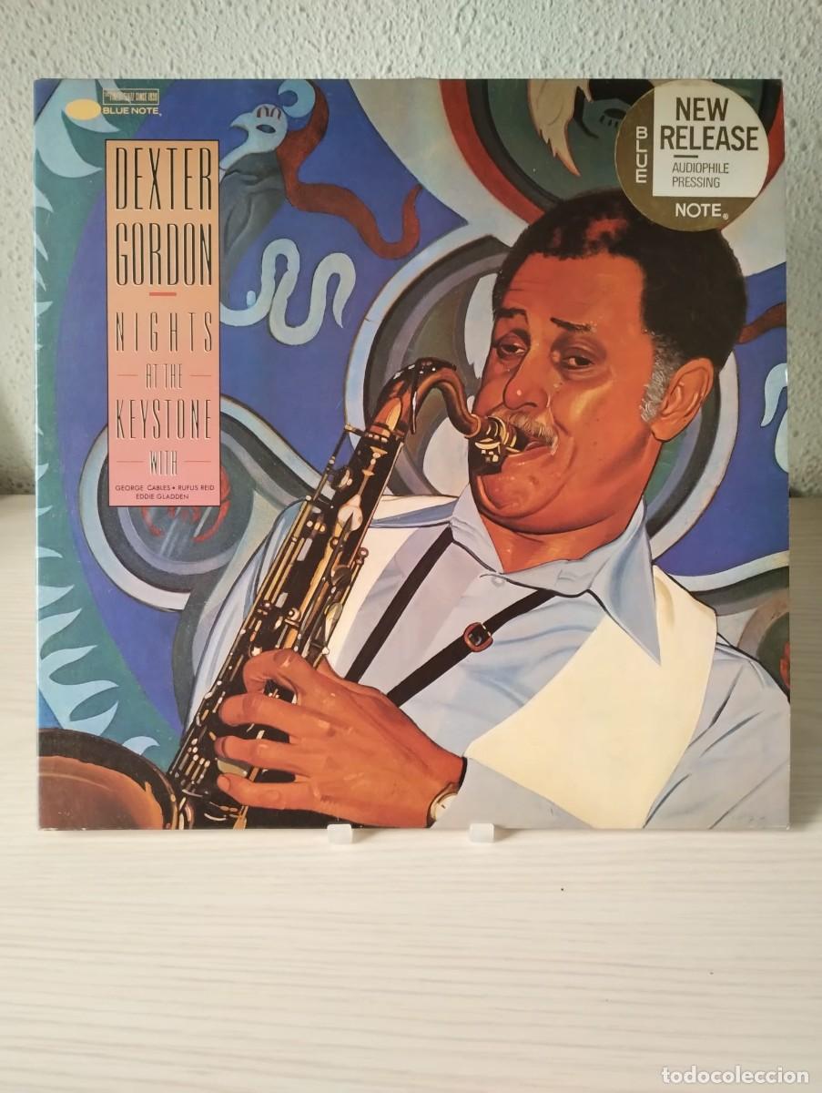 Discos de vinilo: DEXTER GORDON Nights At The Keystone (Blue Note BABB-85112, Francia 1985)