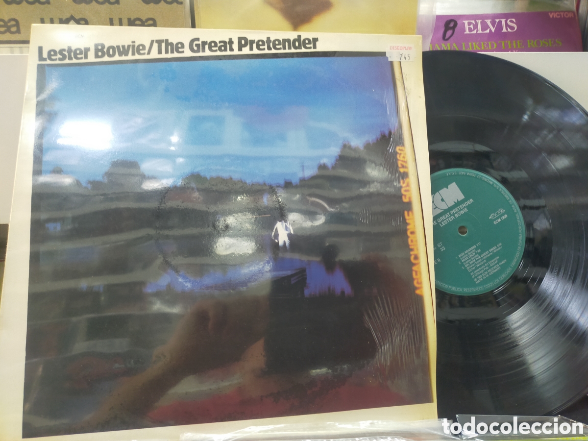 Discos de vinilo: Lester Bowie LP the great pretender Espa&ntilde;a 1983